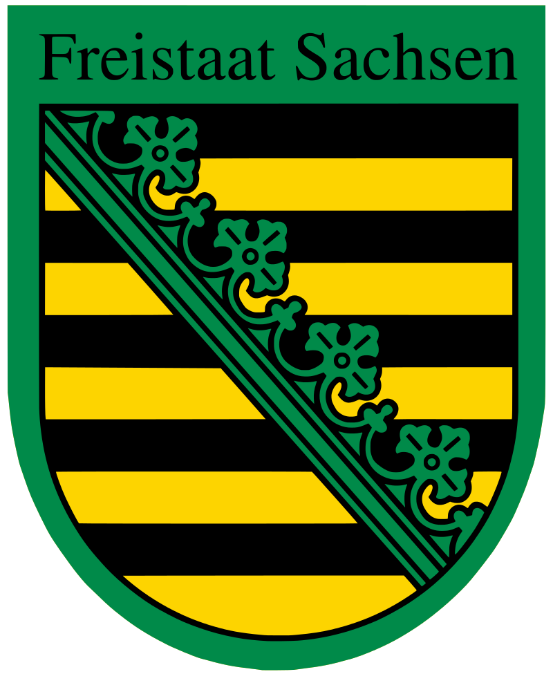 Wappen des Freistaats Sachsen